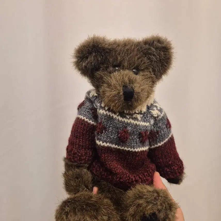 [BUNJANG] Knit Boysbear Stuffed Toy (20-25cm) / 니트 보이즈베어
