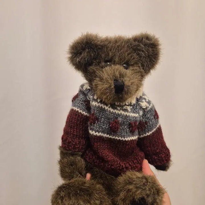 [BUNJANG] Knit Boysbear Stuffed Toy (20-25cm) / 니트 보이즈베어