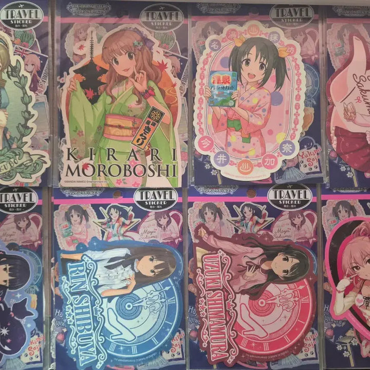 [BUNJANG] The Idolmaster Cinderella Girls Travel Sticker Complete Set (1-35) / (신품) 아이돌마스터 신데렐라 걸즈 여행 스티커 1~35 컴플리트 세트