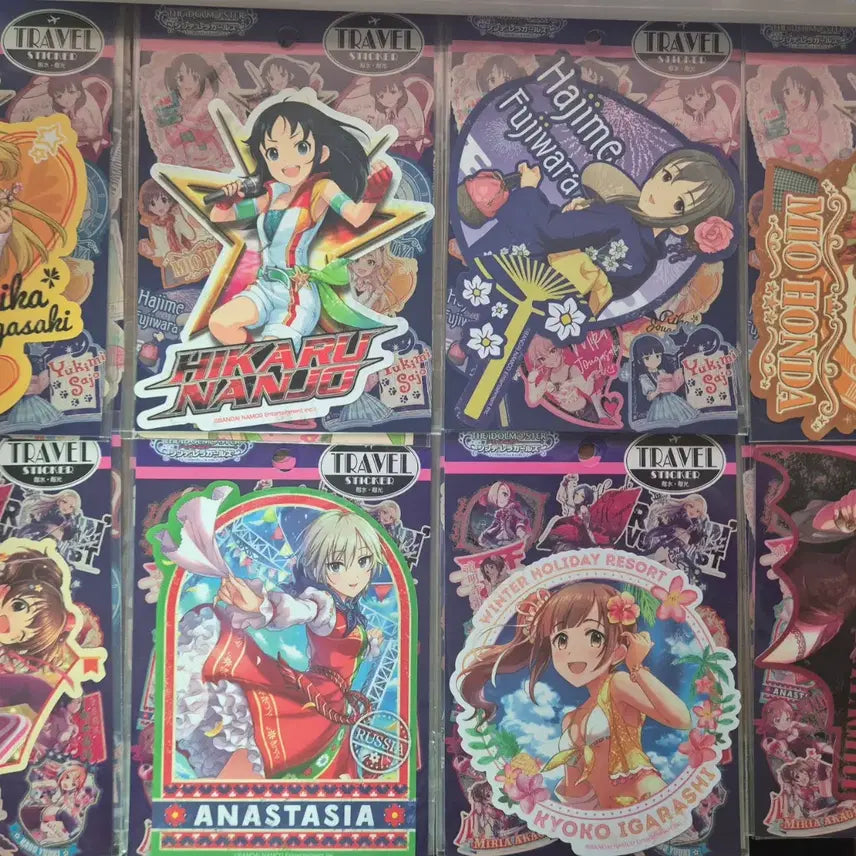 [BUNJANG] The Idolmaster Cinderella Girls Travel Sticker Complete Set (1-35) / (신품) 아이돌마스터 신데렐라 걸즈 여행 스티커 1~35 컴플리트 세트