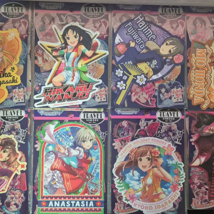 [BUNJANG] The Idolmaster Cinderella Girls Travel Sticker Complete Set (1-35) / (신품) 아이돌마스터 신데렐라 걸즈 여행 스티커 1~35 컴플리트 세트