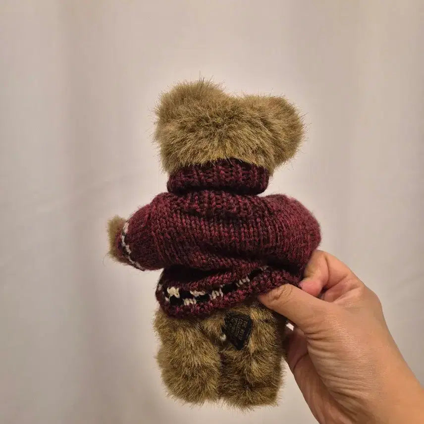 [BUNJANG] Knit Boys Bear Plush Toy / 니트 보이즈베어
