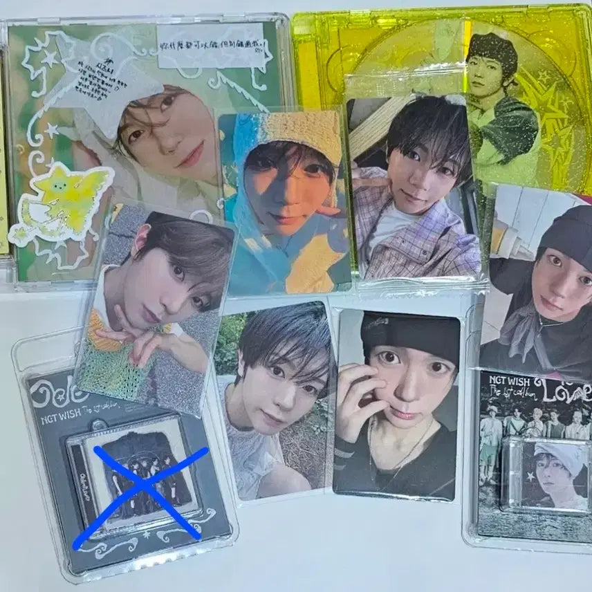 [BUNJANG] NCT WISH Ryo Jewel Photocard Set Bundle / 엔시티위시 료 포카 세트 쥬얼 스미니 일괄