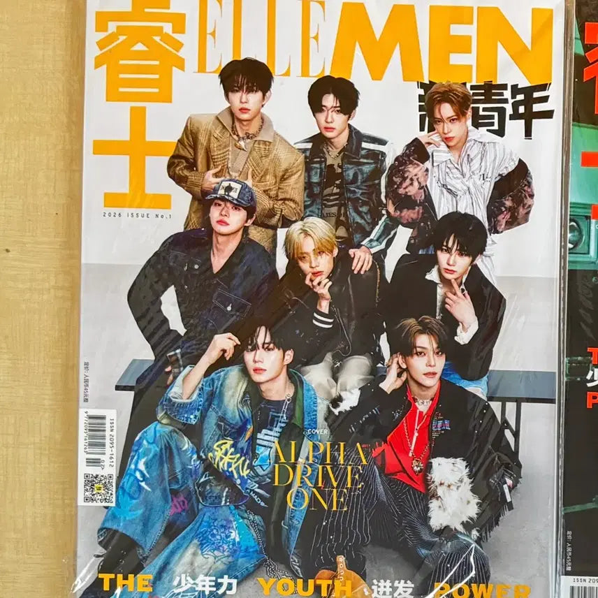 [BUNJANG] ALDI ONE Elle Men Group Version Magazine / 알디원 앨르맨 단체버전 잡지만 미개봉