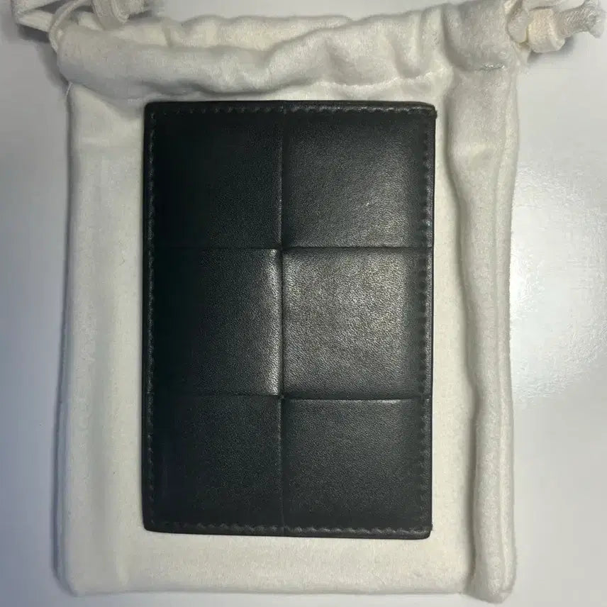 [BUNJANG] Bottega Veneta Cassette Card Case Wallet Black / 보테가 베네타 카세트 신용카드 케이스 카드지갑 블랙
