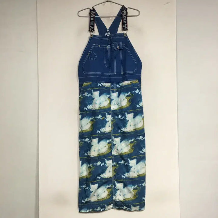 [BUNJANG] Oilily Overalls Long Dress Size 66 / 오일릴리 멜빵 롱 원피스 66
