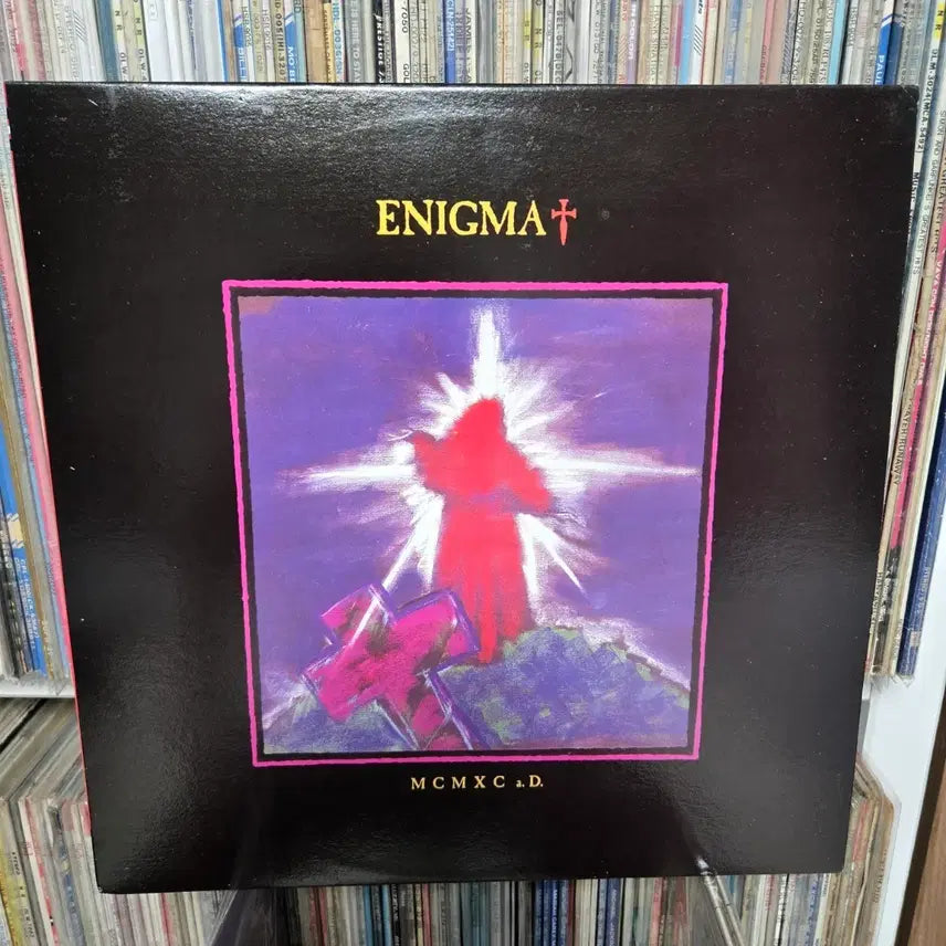 [BUNJANG] Enigma MCMXC a.D. LP Vinyl Record (Mint Condition) / 에니그마 MCMXC a.D. LP판 민트급