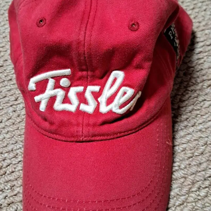 [BUNJANG] Fissler Red Logo Embroidered Ball Cap / Fissler 피슬러 빨간색 볼캡 모자