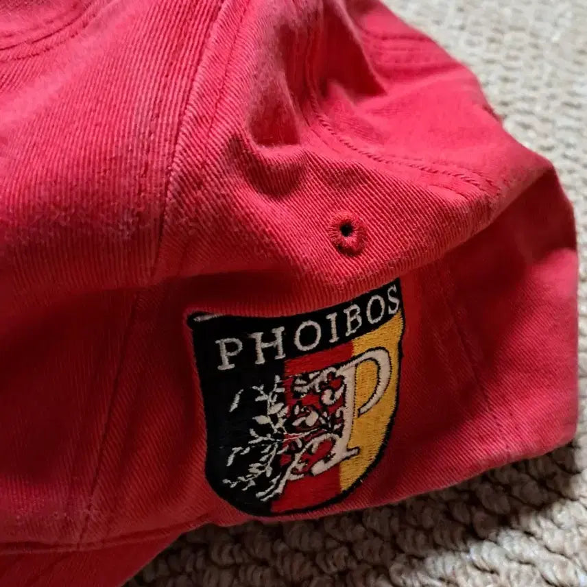 [BUNJANG] Fissler Red Logo Embroidered Ball Cap / Fissler 피슬러 빨간색 볼캡 모자