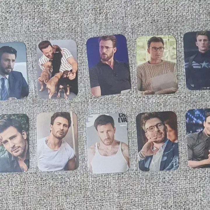 [BUNJANG] Chris Evans Fanmade Photocard / 크리스 에반스 비공식 팬메이드 포토카드