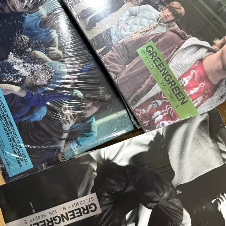 [BUNJANG] Cortis Greengreen Album Bundle Set / 현물) 코르티스 그린그린 미개봉 앨범 판매 greengreen 포카