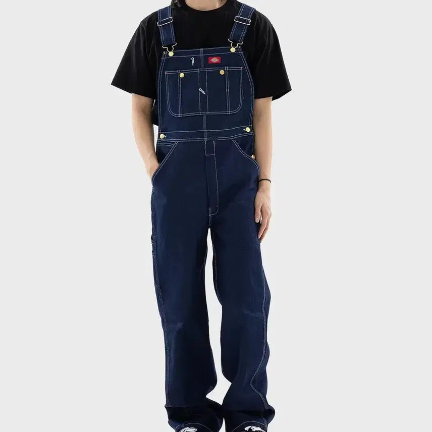 [BUNJANG] Dickies Denim Overalls 30x30 / 디키즈 데님 오버롤즈 30x30