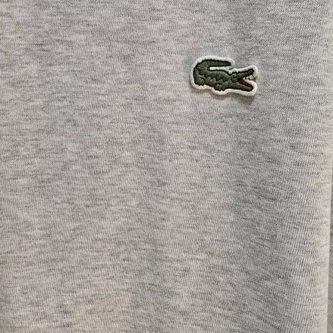 [BUNJANG] Lacoste Gray Short-Sleeve T-Shirt / 라코스테 반팔 티셔츠 회색