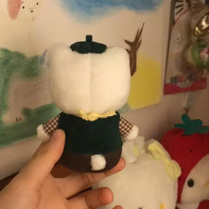 [BUNJANG] Rare Vintage Japanese Hello Kitty Grandpa Family Dolls / 레어! 일본고전 키티 할아버지 가족 인형
