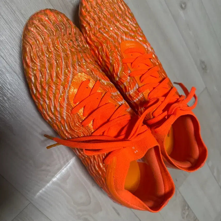 [BUNJANG] Under Armour Magnetico Elite 5 FG Soccer Cleats (Orange, Size 300) / [300] 언더아머 마그네티코 엘리트 5 fg