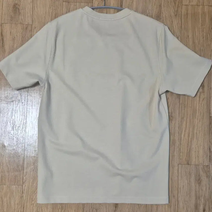 [BUNJANG] Theory Relayer Jersey Short Sleeve T-Shirt Beige M / 띠어리 릴레이저지 반팔티 M 사이즈 (베이지)
