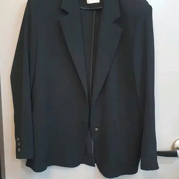[BUNJANG] AtG Black Jacket Size 77 / AtG 블랙 봄여름입기좋은 자켓구77