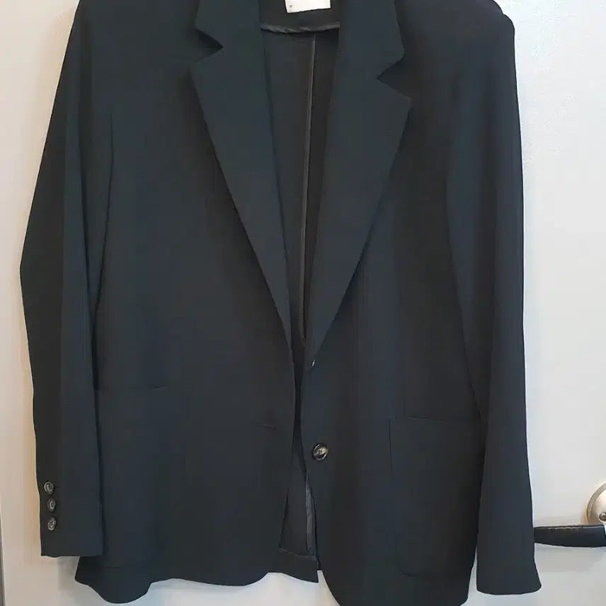 [BUNJANG] AtG Black Jacket Size 77 / AtG 블랙 봄여름입기좋은 자켓구77