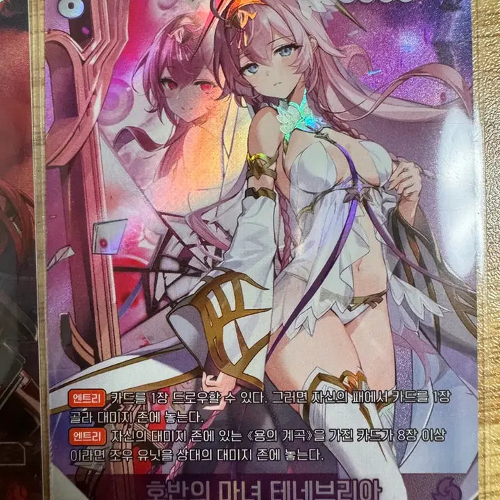 [BUNJANG] NIKKE Rapha Red Hood &amp; Tenebria UR Card Set / NIKKE 라피 레드후드 / 호반의 마녀 테네브리아 카드