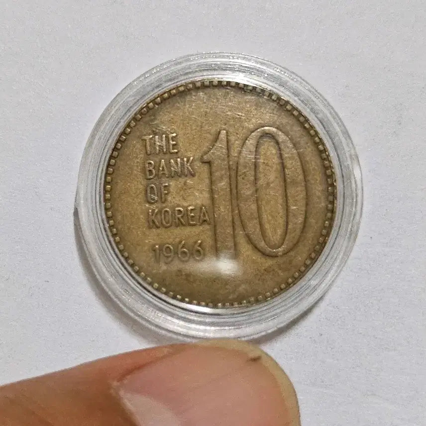 [BUNJANG] 1966 South Korea 10 Won Coin (50 Pieces) / (특년도)한국 1966년 10주 동전 50개(외국주화)