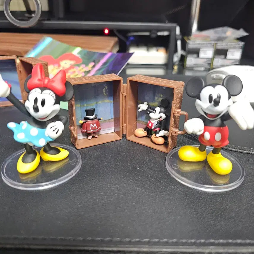 [BUNJANG] UDF Mickey &amp; Minnie Gacha Figure Set / udf 미키 미니 +가챠
