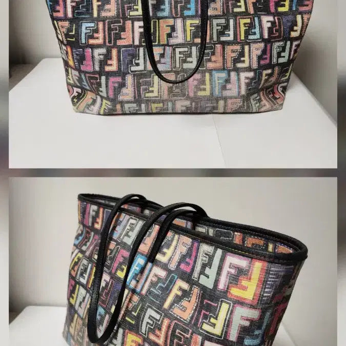 [BUNJANG] Fendi FF Logo Multicolor Shoulder Bag / 펜디 FF 로고 멀티컬러 숄더백