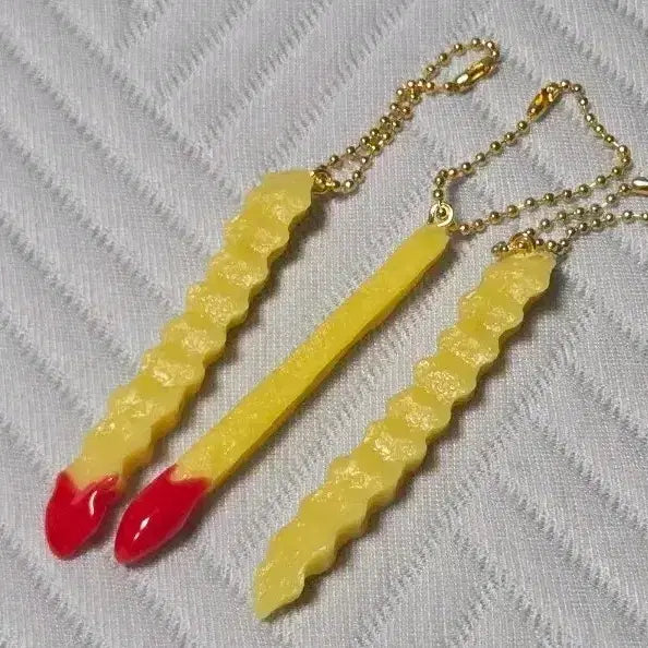 [BUNJANG] Ketchup Fries Keychain / 케찹 감자튀김 키링_개당 금액