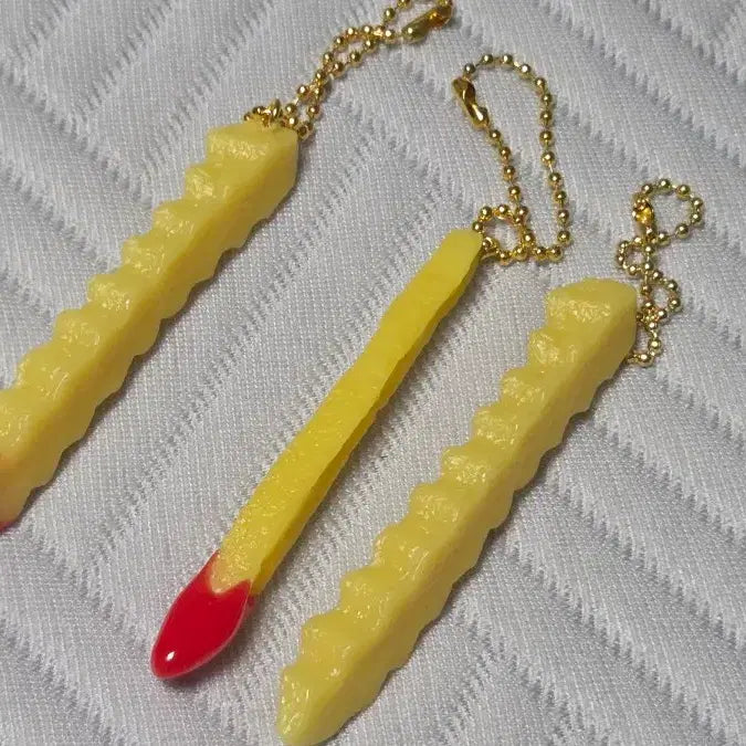 [BUNJANG] Ketchup Fries Keychain / 케찹 감자튀김 키링_개당 금액