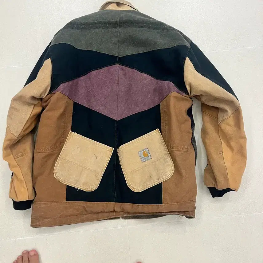 [BUNJANG] Carhartt Vintage Patchwork Jacket / 칼하트 빈티지 자켓
