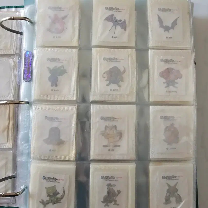 [BUNJANG] Pokemon Stickers Bundle Set / 포켓몬 띠부씰 미개봉 롯데씰 100종,입체씰 20종 일괄판매