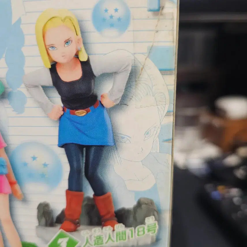 [BUNJANG] Dragon Ball Android 18 Vintage Figure / 드래곤볼 인조인간 18호 고전피규어