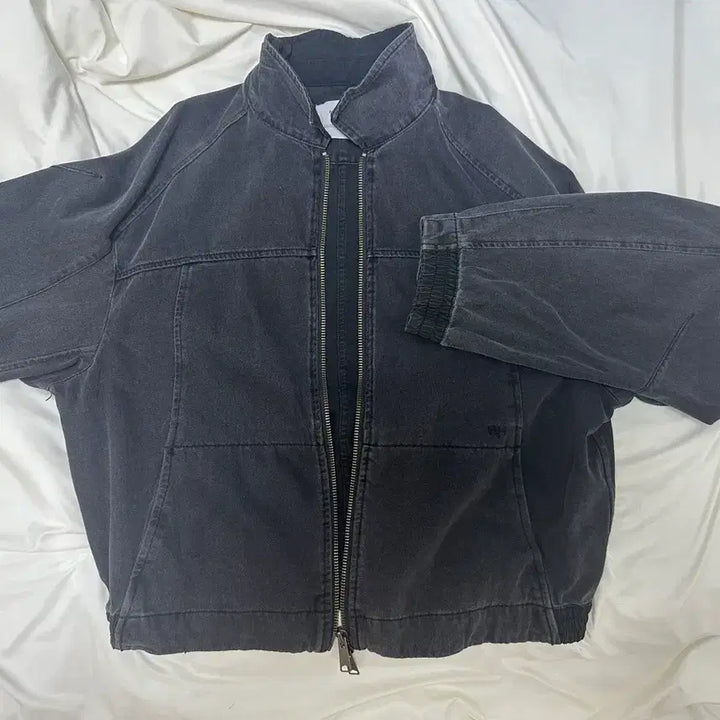 [BUNJANG] No Manual Black Denim Jacket / 노메뉴얼 흑청 자켓