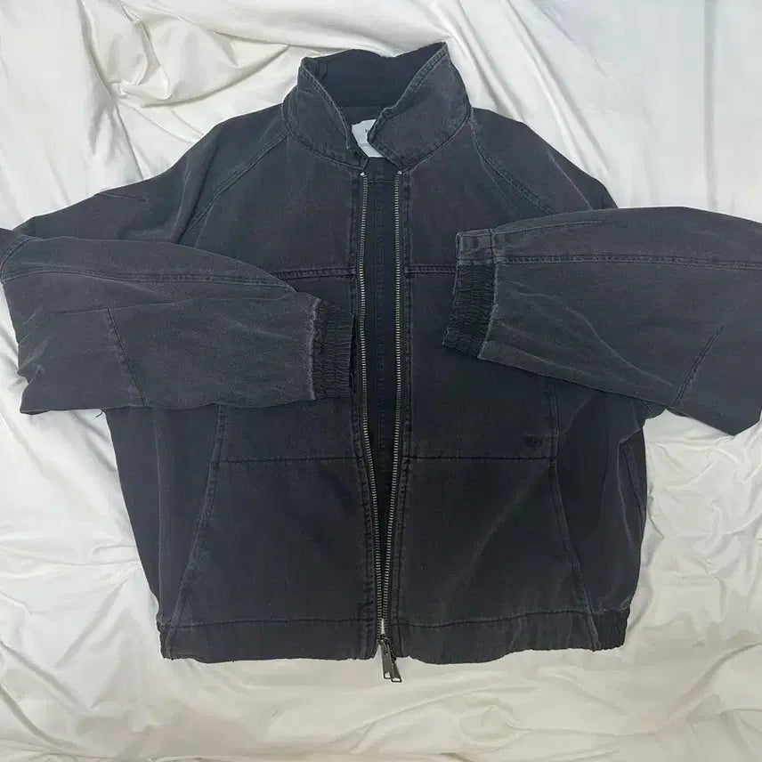 [BUNJANG] No Manual Black Denim Jacket / 노메뉴얼 흑청 자켓