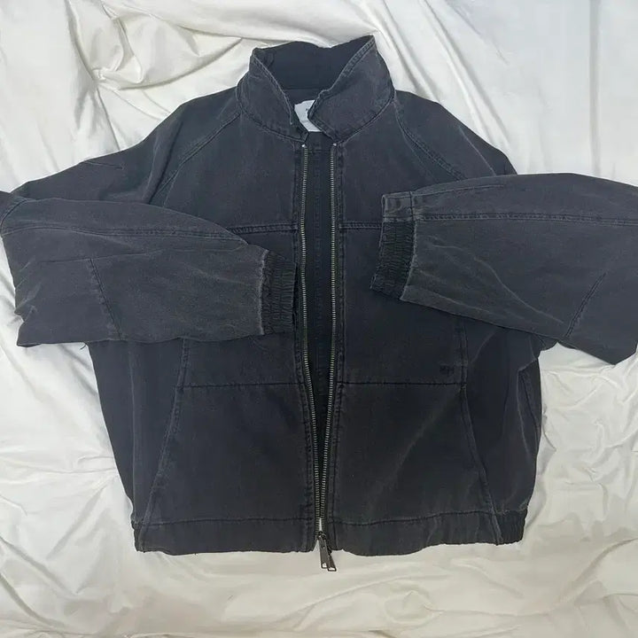 [BUNJANG] No Manual Black Denim Jacket / 노메뉴얼 흑청 자켓