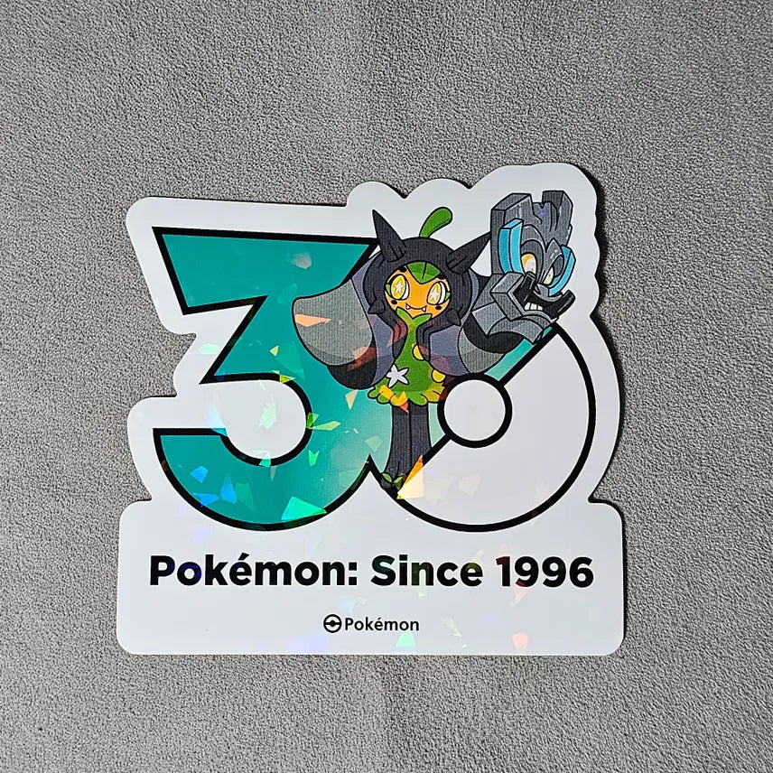 [BUNJANG] Pokemon 30th Anniversary Sticker Set: Ogremon, Cornerstone of the Great / 포켓몬스터 30주년 스티커 오거폰 주춧돌의 가