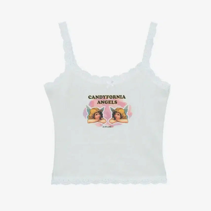[BUNJANG] as if 90s ANGEL WINGS SLEEVELESS White / 에즈이프캘리 ANGEL WINGS SLEEVELESS 화이트