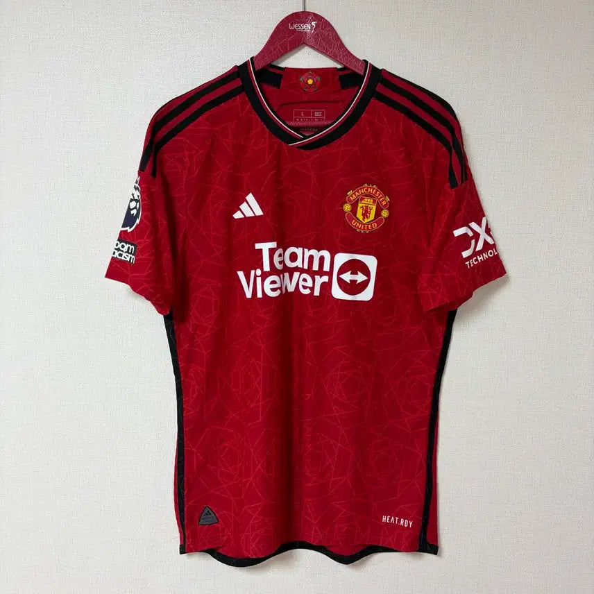 [BUNJANG] Manchester United 23-24 Garnacho Authentic Home Jersey / 23-24 맨유 홈 어센틱 가르나초 판매