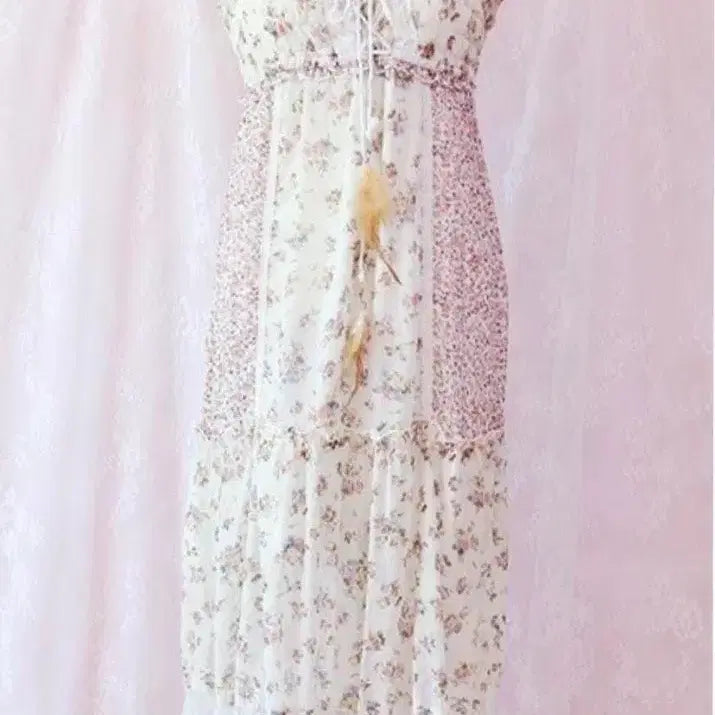 [BUNJANG] Vintage Long Dress / 빈티지 롱 원피스 핀터깔 라떼깔 갸루 히메 짜잔씨 오네