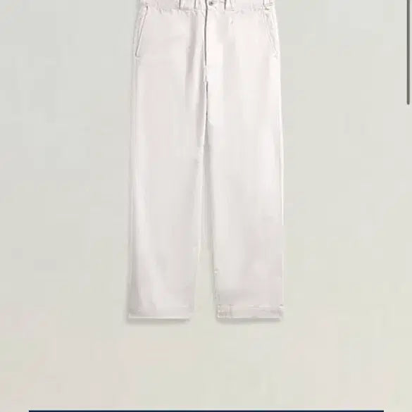 [BUNJANG] Polo Ralph Lauren Rustic Twill Pants - White / 폴로 랄프 로렌 러스틱 트윌 팬츠 - 화이트