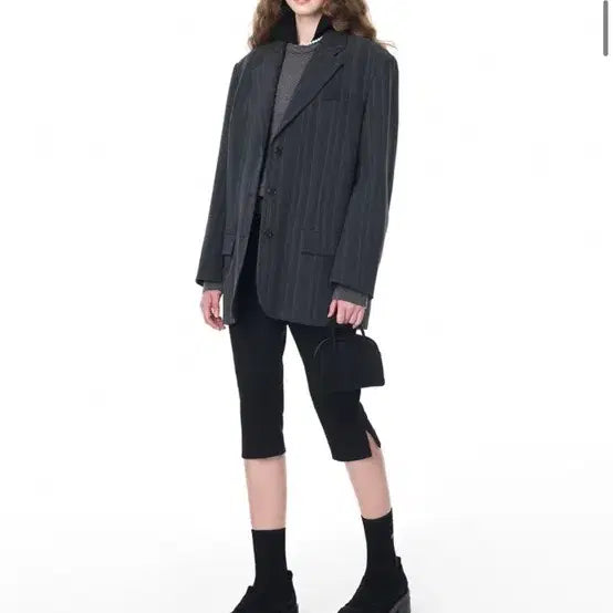 [BUNJANG] Grove Lewis Jacket Charcoal / 그로브 루이스자켓 차콜 (새상품)