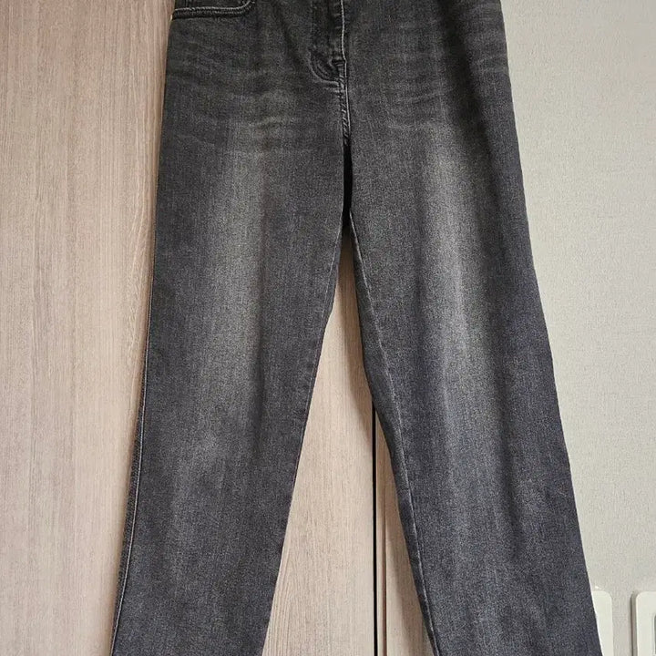 [BUNJANG] TIME Black Denim Pants / 타임 블랙 데님