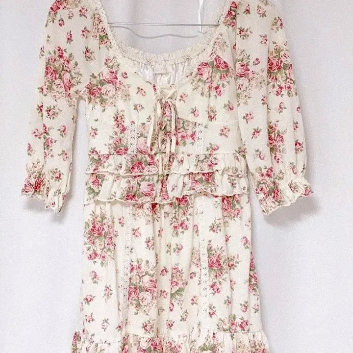 [BUNJANG] Vintage Liz Lisa Mini Dress / 빈티지 리즈리사 원피스 라떼 갸루 핀터깔 짜잔씨 오네 로걀 페어리