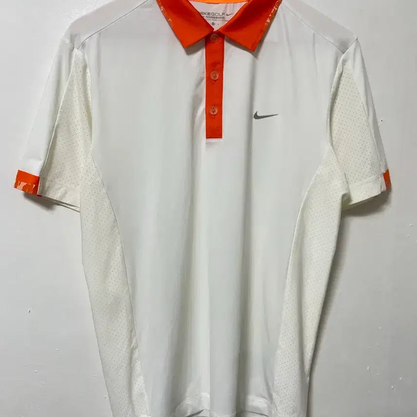 [BUNJANG] Nike Golf Performance Spandex Short Sleeve Polo Shirt / 100 나이키 골프 기능성 스판 반팔 카라티 정품