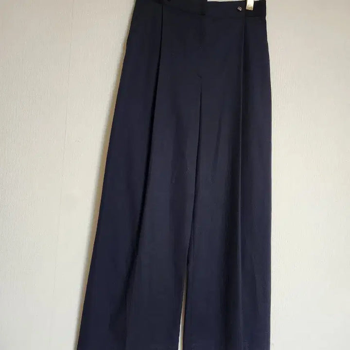 [BUNJANG] SJSJ 2024 Wide-Leg Pants / SJSJ한섬2024 핀턱 와이드팬츠55스판