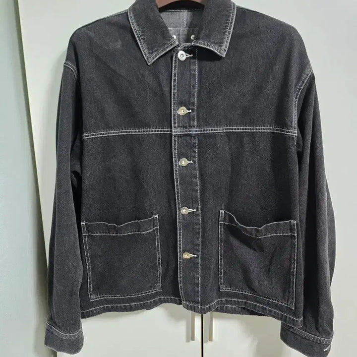 [BUNJANG] 8seconds Black Denim Jacket XL / 8세컨즈 블랙 데님 자켓 XL