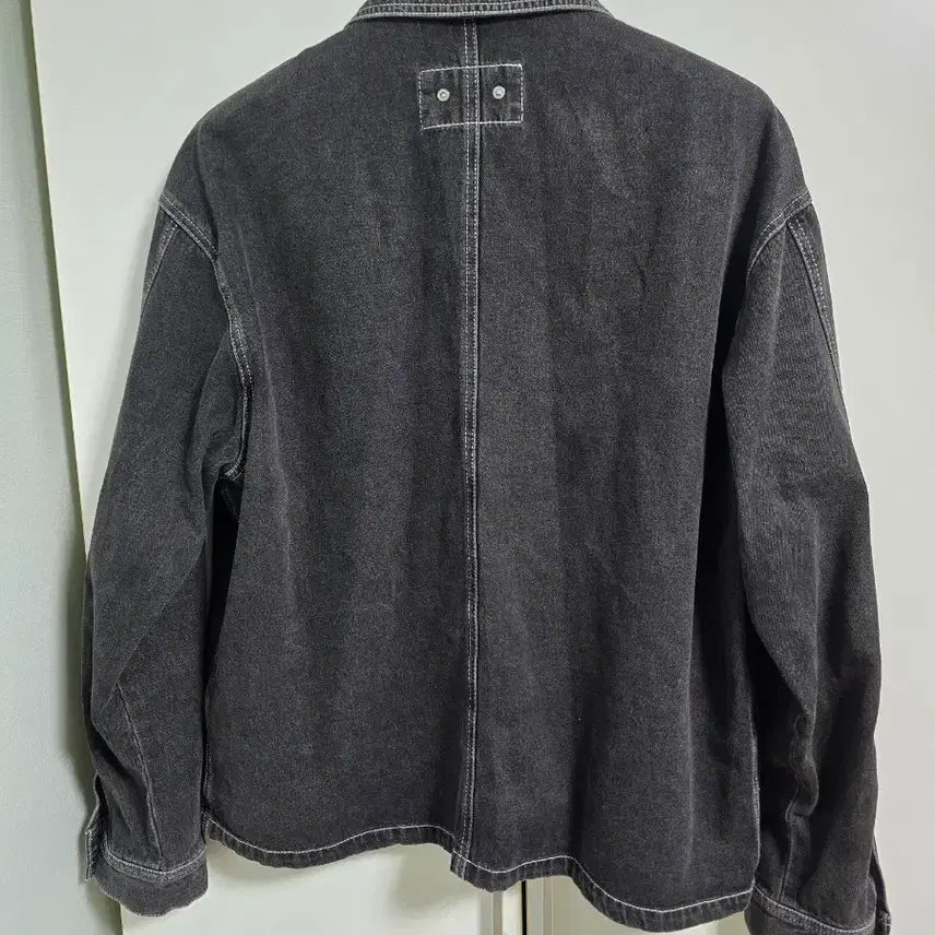 [BUNJANG] 8seconds Black Denim Jacket XL / 8세컨즈 블랙 데님 자켓 XL