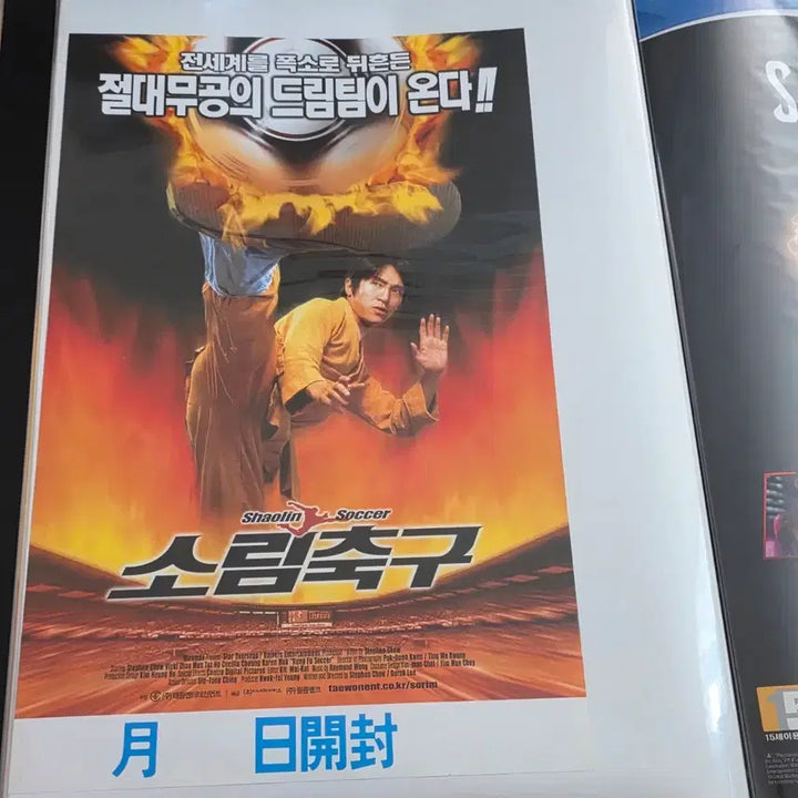 [BUNJANG] Shaolin Soccer Original Theatrical Release Poster (2002) / 영화 &