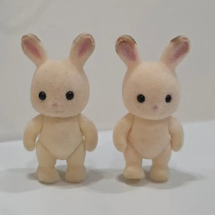 [BUNJANG] Sylvanian Families Chocolate Rabbit Old Standing Baby Set (2 figures) / 실바니안 초코토끼 올드 직립아기 2마리 일괄