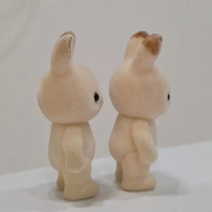 [BUNJANG] Sylvanian Families Chocolate Rabbit Old Standing Baby Set (2 figures) / 실바니안 초코토끼 올드 직립아기 2마리 일괄