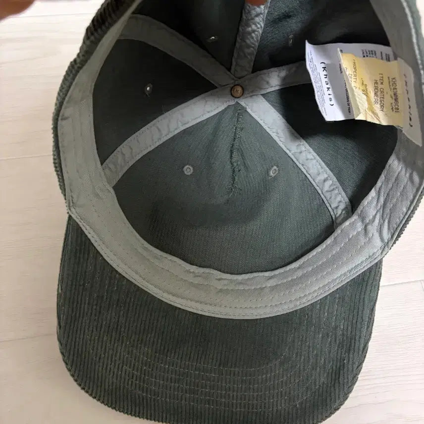 [SOLD OUT] 카키스 / 코듀로이 볼캡 / 카키